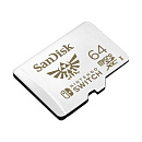 Карта памяти для Nintendo Switch 64 ГБ (Sandisk micro SD)
